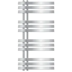 LuxeBath ECD Germany Design Badheizkörper Iron EM 500×1000 mm Chrom, Paneelheizkörper Handtuchtrockner Radiator Badheizung