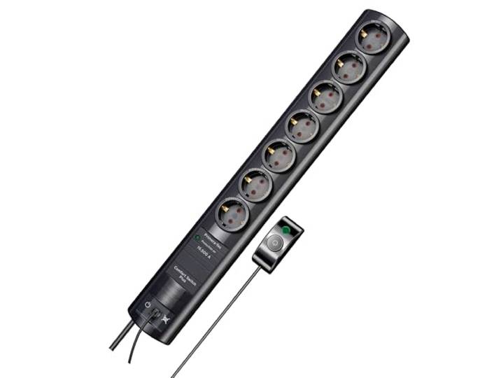 Brennenstuhl 1153300467 Primera-Tec Comfort Switch Plus Prolongateur multiprise\, Noir\, 2m