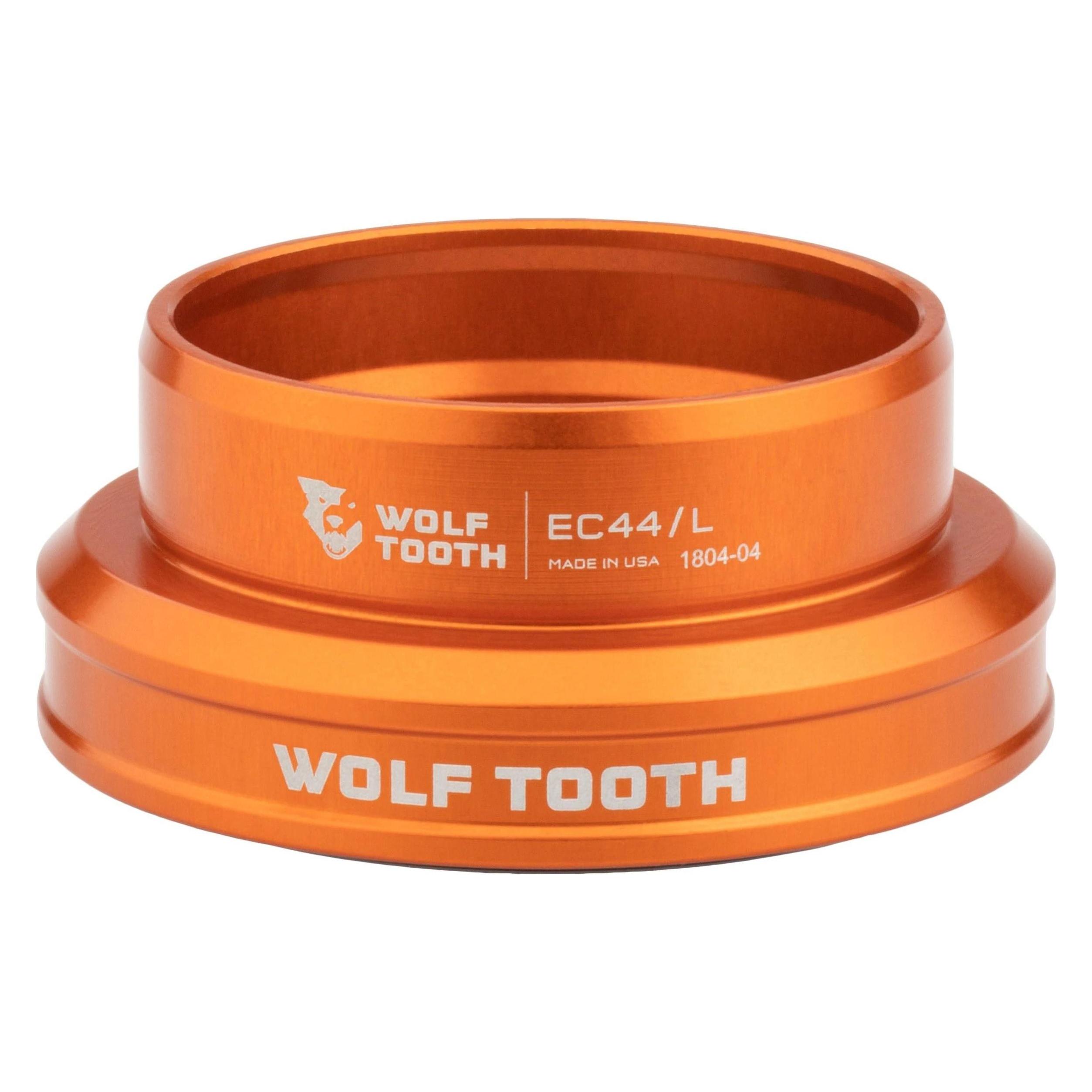 Wolf Tooth Performance Steuersatz Unterteil, 1.5", EC44/40, orange (31431928)