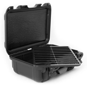 TurtleCase Speichermedien-Koffer TC-TR-LTO-20, abschließbar, für 20 LTO-Tapes mit Hülle, antistatisch und wasserdicht, 20 Stück
