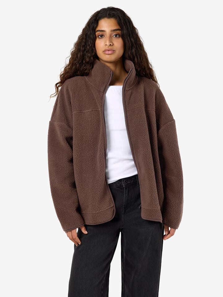 Noisy may Übergangsjacke "Cozy" in Braun - M