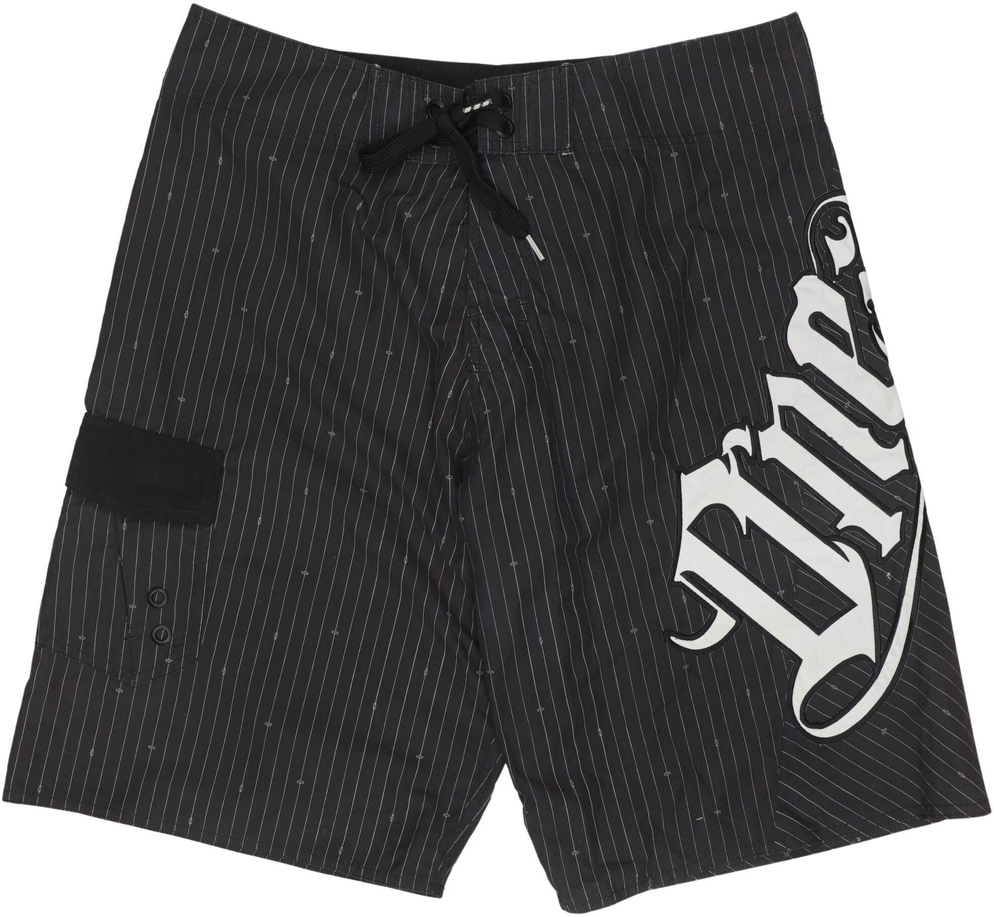 O Neill Herren Shorts, Schwarz, Gr. W31, Synthetik - Second Hand
