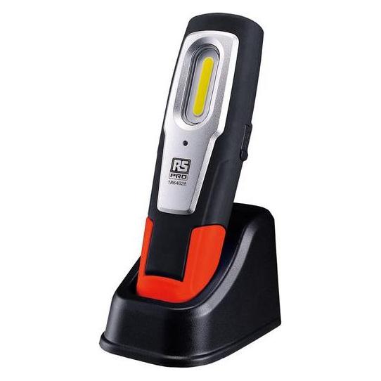 RS PRO LED Inspektionslampe, 700 lm, IP54, Stecker / Stecker, USB-A EIN / Mikro USB-B AUS (700 lm) (1864628)