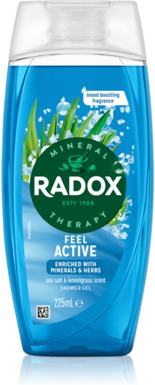 Radox Feel Active shower gel 225 ml