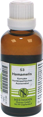NESTMANN Pharma GmbH HAMAMELIS KOMPLEX Nestmann Nr.53 Dilution 50 ml 01910193