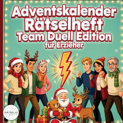 Adventskalender Rätselheft, Taschenbuch von Rätselio Media, Rätselio Media, 978-3-693-44092-6