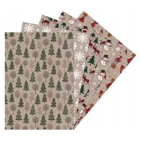 Partydeco Party Deco PAPER GIFT WRAP PAW KRAFT 200X80CM (1 Stk.) (76529299)