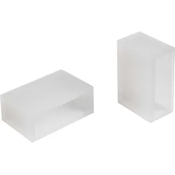 DEKO 930797 - Silikon Endkappen Set 2 St. für 24V COB RGB/RGBW Sauna Stripe