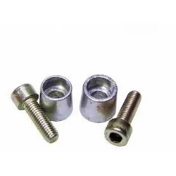 Poladapter M5-Innengewinde 5mm auf Rundpol Autopol 1 Paar