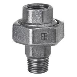 EE Odlewnia Flat nipple U2 male-female 2" galvanized (5907791626035)
