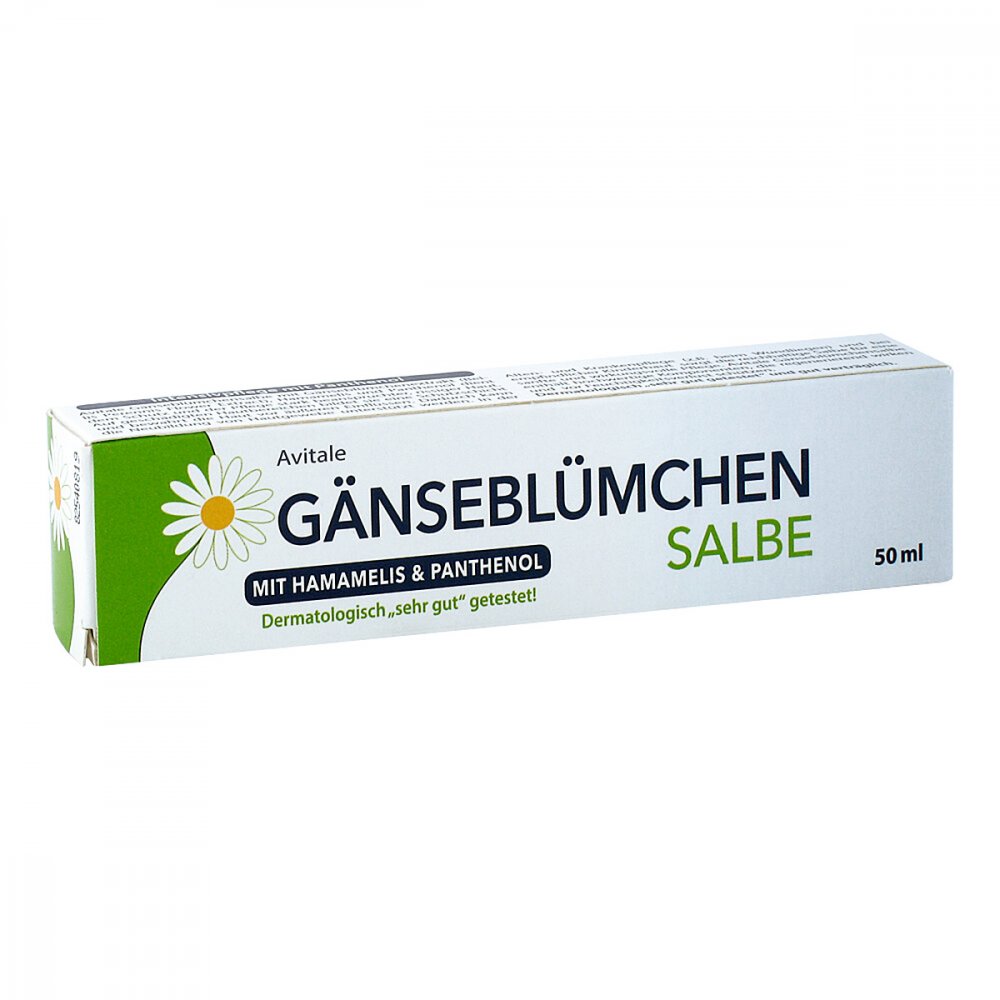 Avitale GmbH Gänseblümchen Salbe mit Hamamelis & Panthenol 15780067