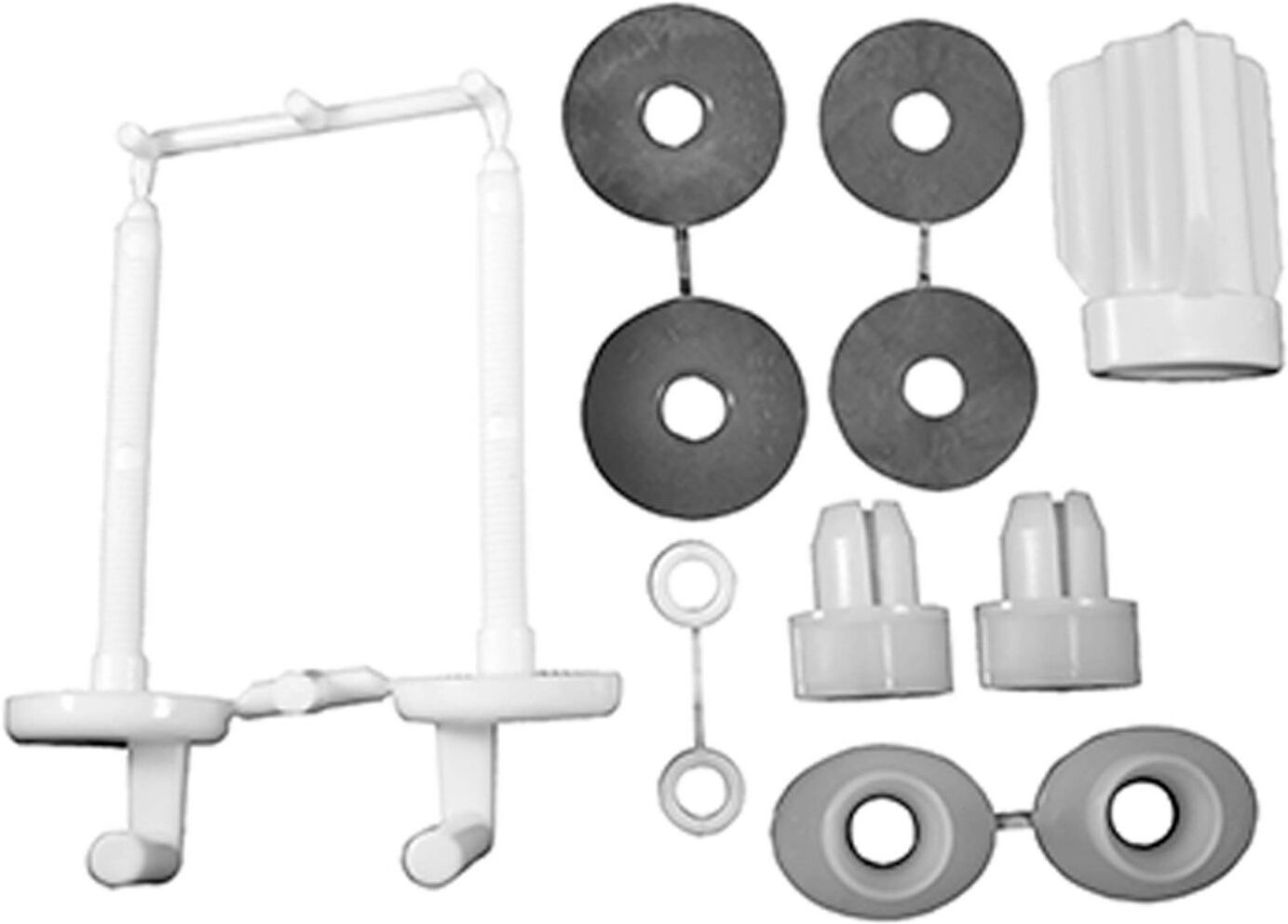 replacement hinges for Duravit Darling - Duraplus toilet seat 0061130000