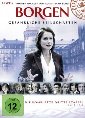 Charlotte Sieling - Borgen - Gefährliche Seilschaften, Die komplette dritte Staffel [4 DVDs] - Preis vom 12.10.2026 11:37:12 h