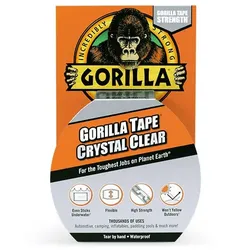 GORILLA Klebeband Gorilla Tape Crystal Clear | transparent | 8,2 m x 4