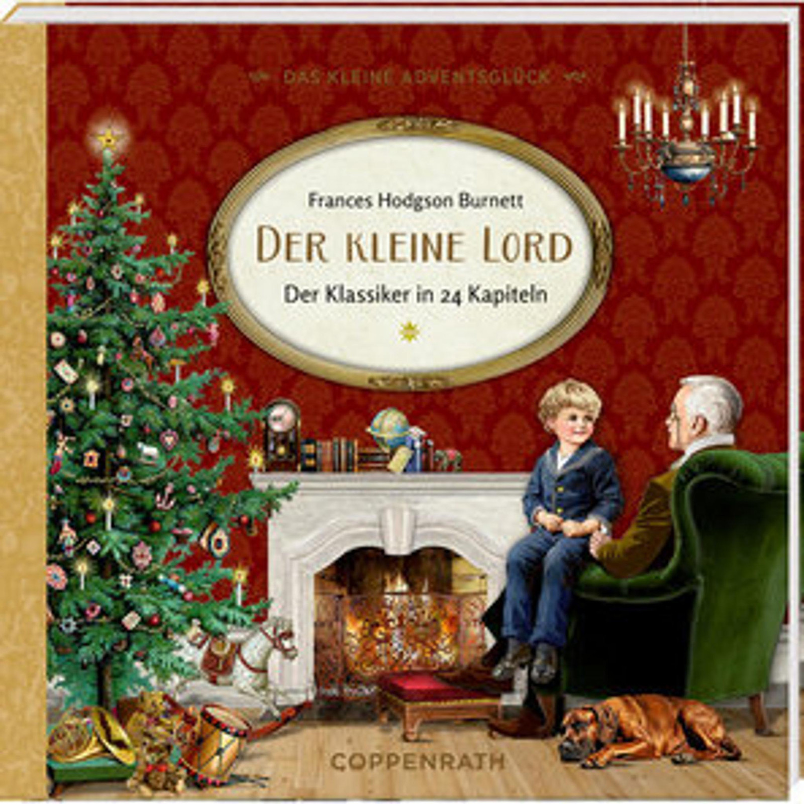 Coppenrath De Kleine Lord Literair adventskalender met 24 hoofdstukken en illustraties van Barbara Behr