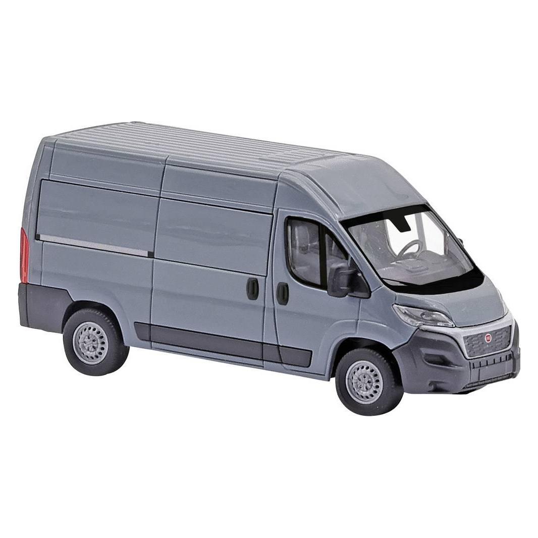 Busch 54602 H0 PKW Modell Fiat Ducato, Grau (54602)