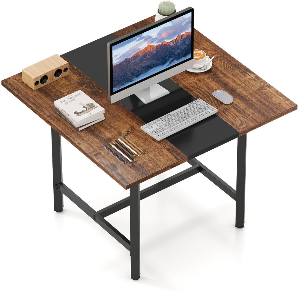 Trent Austin Design 100 cm Square Conference Table Brown