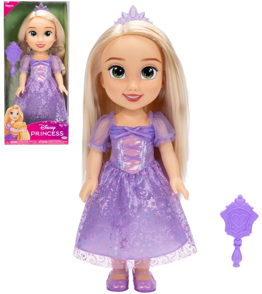 Disney Muñeca Rapunzel 38 cm articulada con peine incluido Princesas .