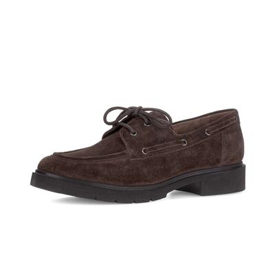 Mokassin GABOR "Mokassin", Damen, Gr. 40,5, braun, Schuhe Mokassin