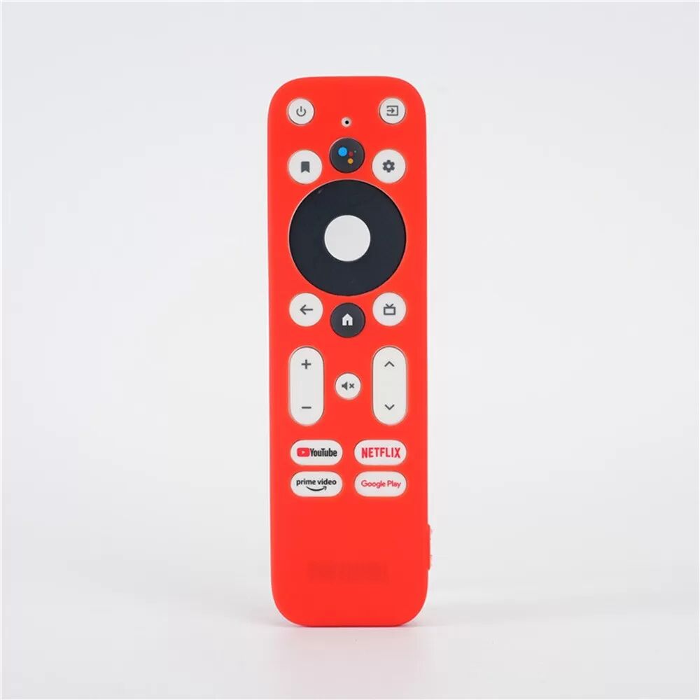 INF Silikon-Schutzhülle kompatibel mit Walmart onn ANDROID TV 2K FHDSTREAMING Fernbedienung Rot