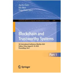 Blockchain and Trustworthy Systems, Fachbücher