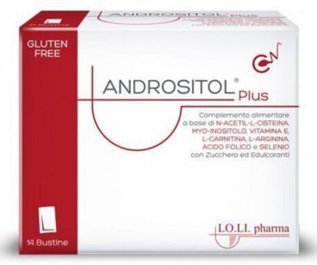 Loli Pharma Andrositol Plus Integratore Infertilita' Maschile 14 Bustine