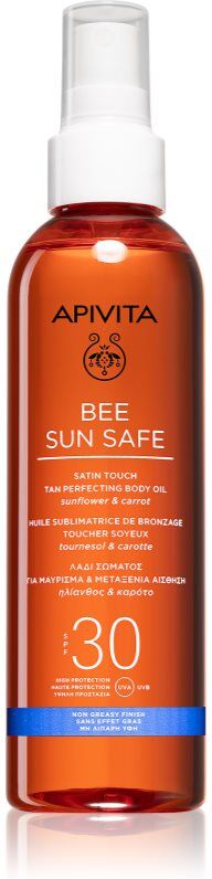 Apivita Bee Sun Safe Satin Touch Oil SPF30 Sonnenöl SPF 30 200 ml