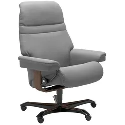 Stressless Bürostuhl Sunrise Office Leder Grau Batick Wild Dove M (Medium)