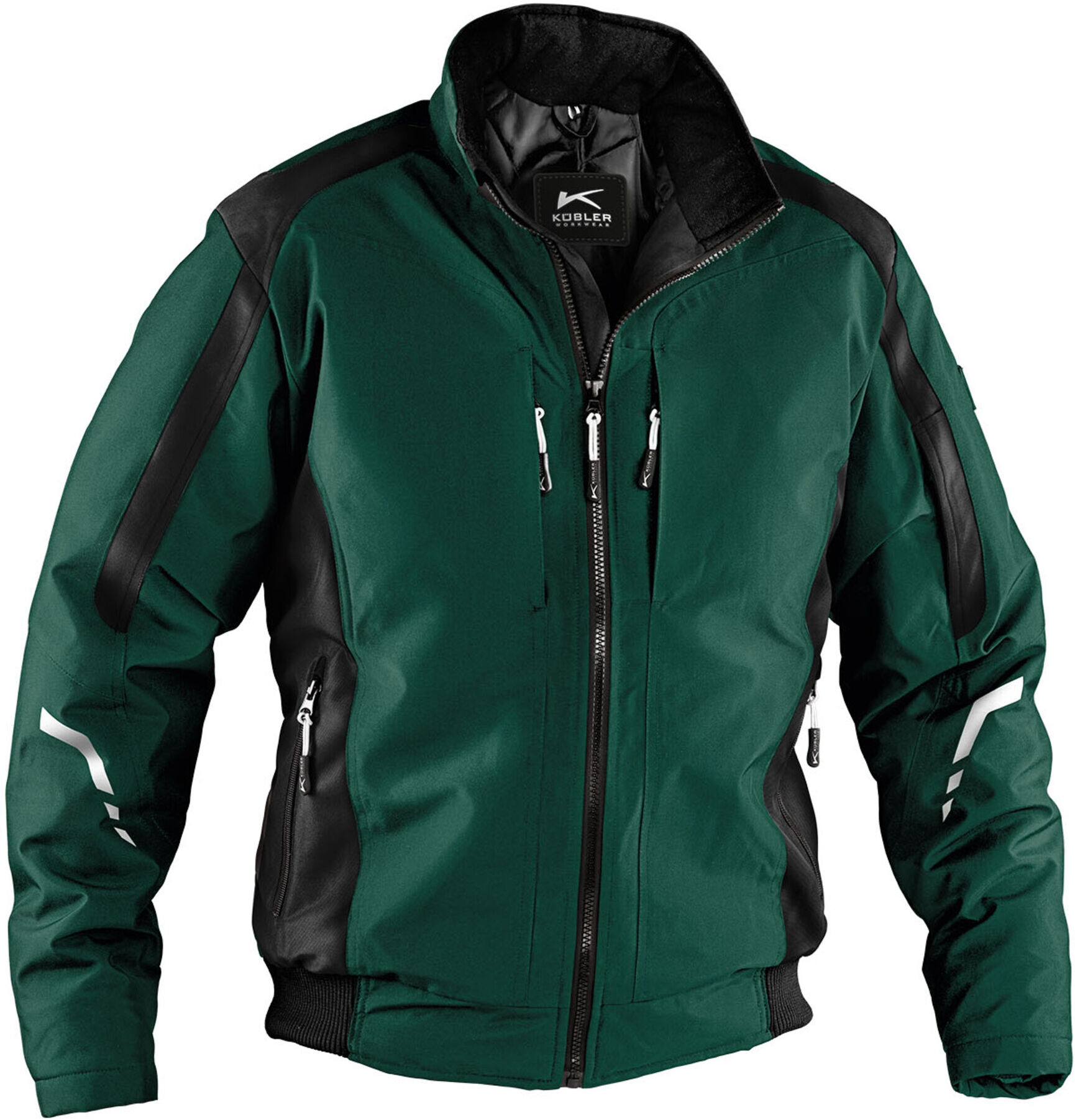 Kübler Weather Jacke 1367 moosgrün/schwarz L ; Kübler Workwear (1367 5229-6599-L)