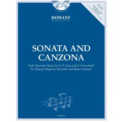 Sonata und Canzona (+CD) für Sopranblockflöte und Bc, Fachbücher von Mechthild Winter