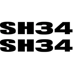 SHAD SH34 Aufkleber