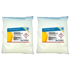 FABA Chemie 10 kg Zitronensäure, Entkalker, Reiniger, Alleskönner im Haushalt