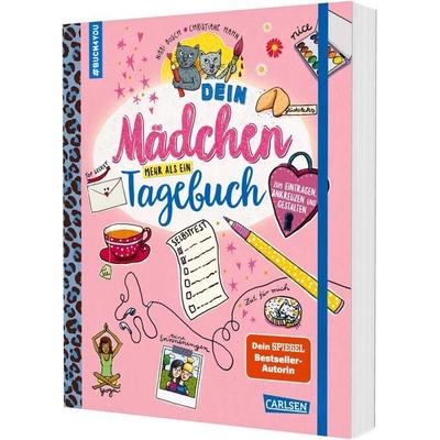 & buch4you: Dein Mädchen-Tagebuch, Taschenbuch von Nikki Busch, Carlsen, 978-3-551-19298-1