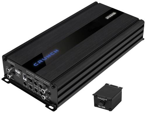 Crunch GTO3750 3-Kanal Endstufe 1000W Lautstärke-/Bass-/Höhen-Regelung Passend für (Auto-Marke): Universal