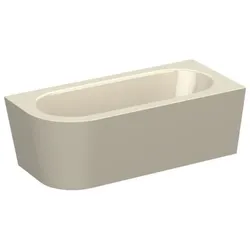 Bette BetteStarlet V Silhouette Badewanne 6680-001CELVK pergamon, 165x75x42cm, mit Schürze