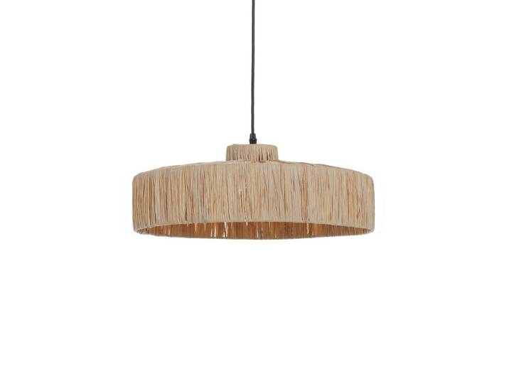 Suspension en raphia naturel, d.45 cm