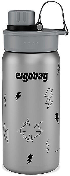 ERGOBAG Edelstahl Trinkflasche Gewitter  B