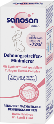 Schröder Cosmetics GmbH & Co. KG SANOSAN Mama Dehnungsstreifen-Minimierer Creme 75 ml 16385462