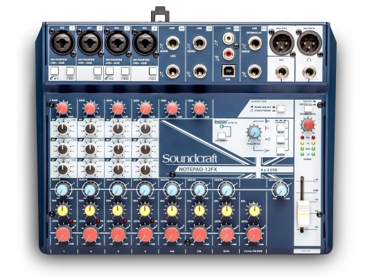 Soundcraft Notepad-12FX Digitalmischpult