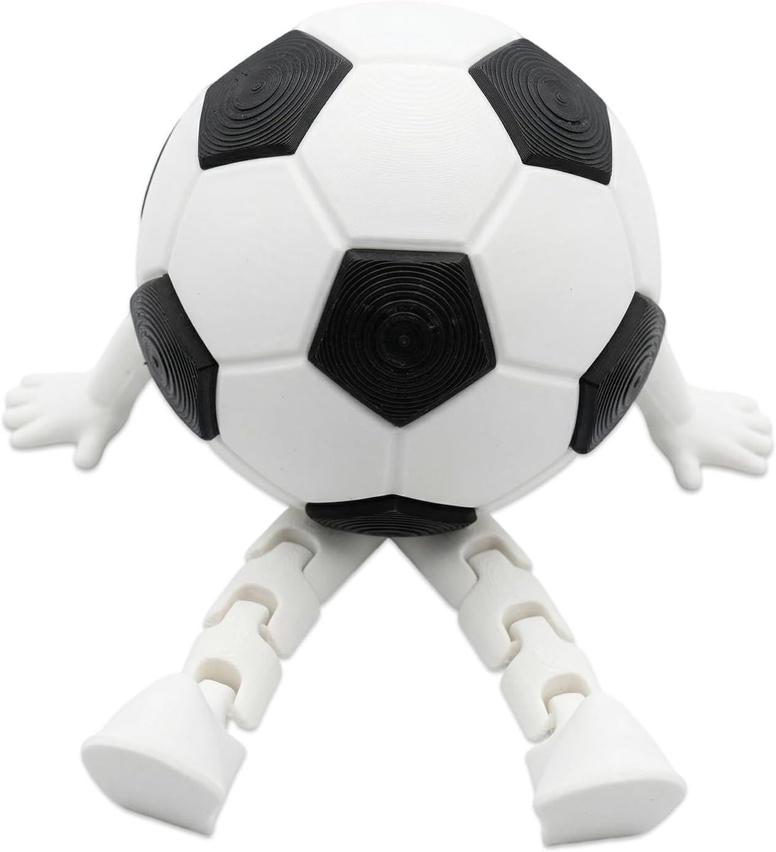 Voetbal tafeldecoratie souvenir voor internationale wedstrijden 2026 met beweegbare voeten