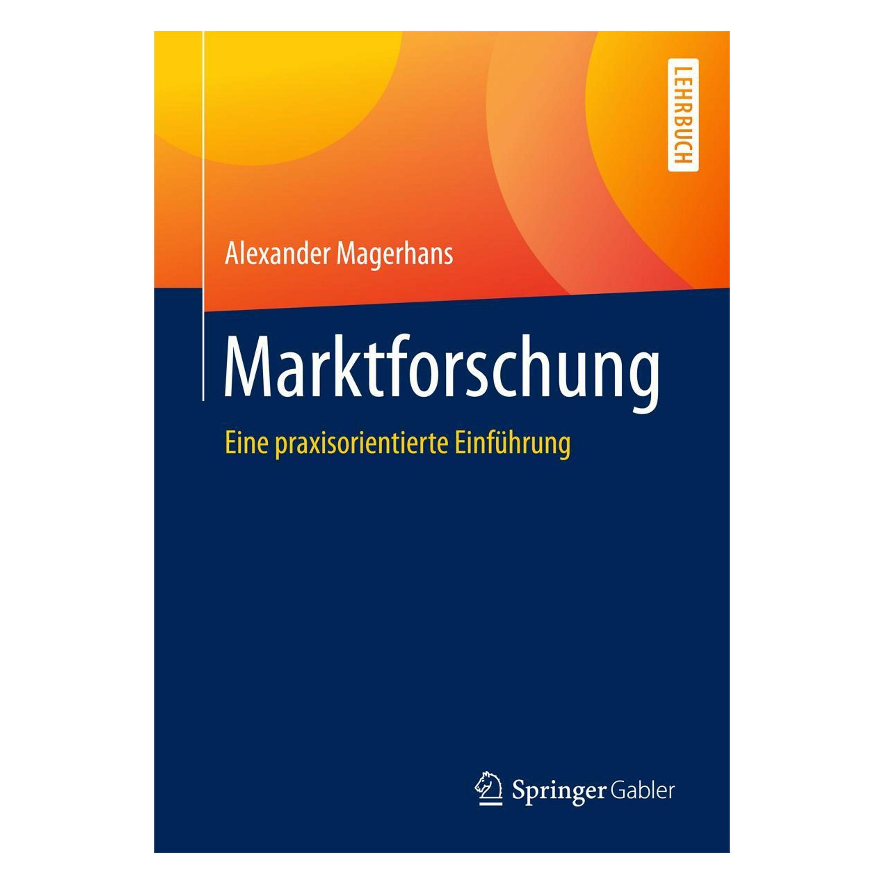 Gabler Marktforschung (Deutsch, Softcover, Alexander Magerhans, Silko Pfeil) (7570633)