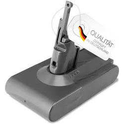 Cellonic Akku für Dyson V8 Absolute, Origin, kabelloser Staubsauger Nickel/Gelb, Staubsauger Zubehör, Schwarz