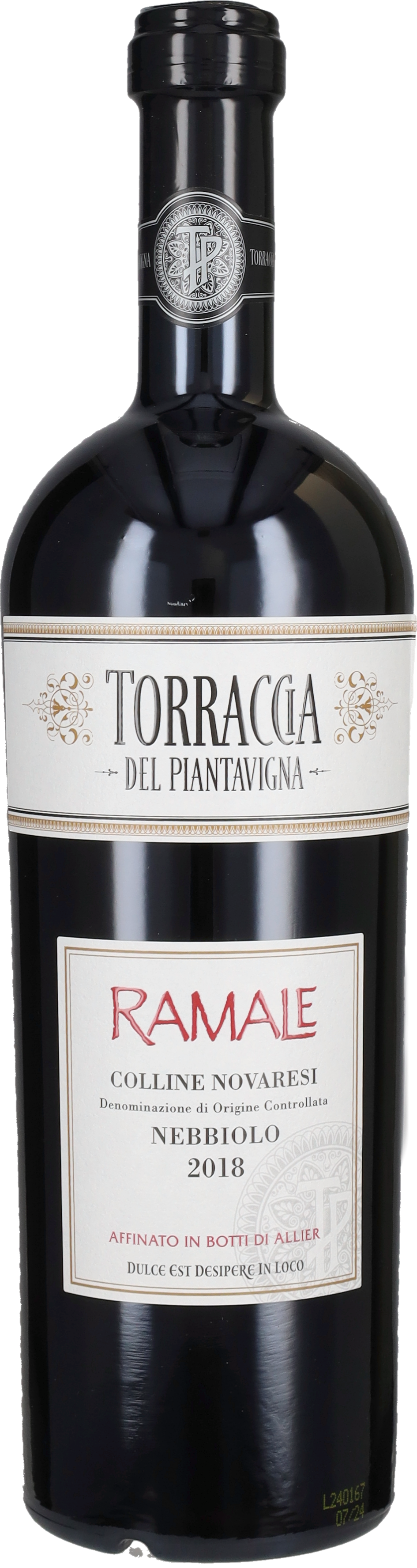 Nebbiolo 'Ramale' Torraccia del Piantavigna 2018