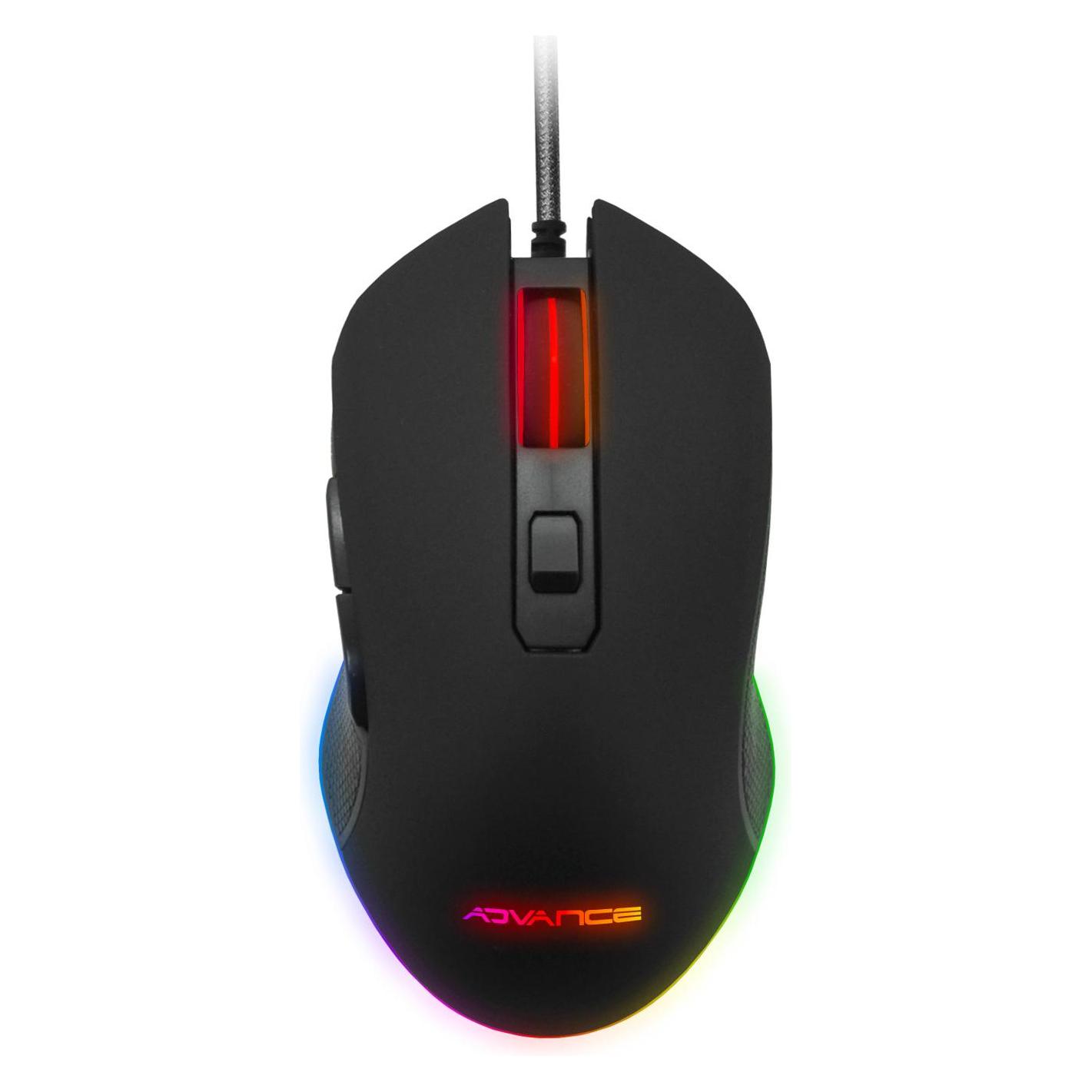 Advance Souris Filaire Gamer Gta 210 RGB (Noir) (Kabelgebunden) (S-GTA210)