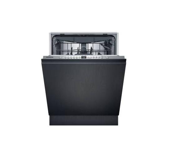 Siemens iQ100 SN616X01EF, Voll integriert, Standardgröße (60 cm), 13 Maßgedecke, C, 46 dB, Auto 45-65°C, Öko 50 °C, Glas/Filigran, Intensive 70°C, Vorspülen, Quick 65°C