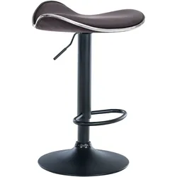 Barhocker Shanghai Kunstleder schwarz