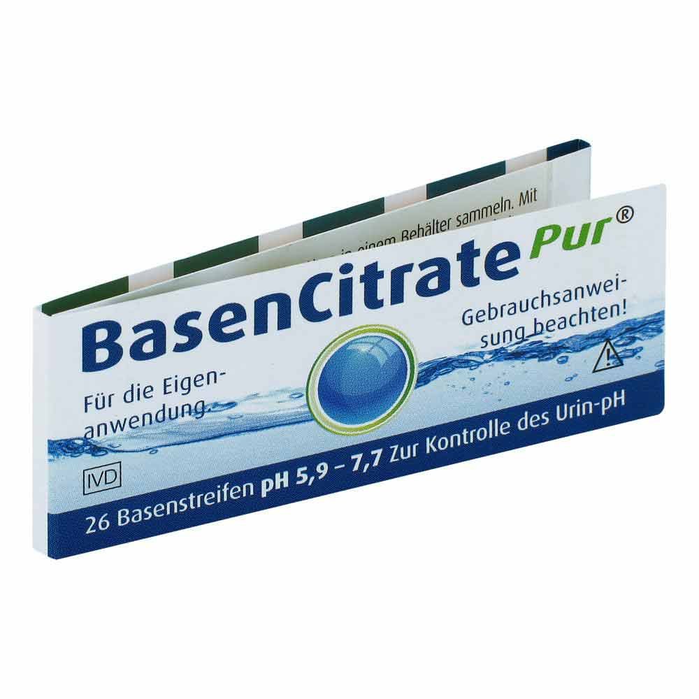 MADENA GmbH & Co.KG Basen Citrate Pur Basenstreifen 02067497