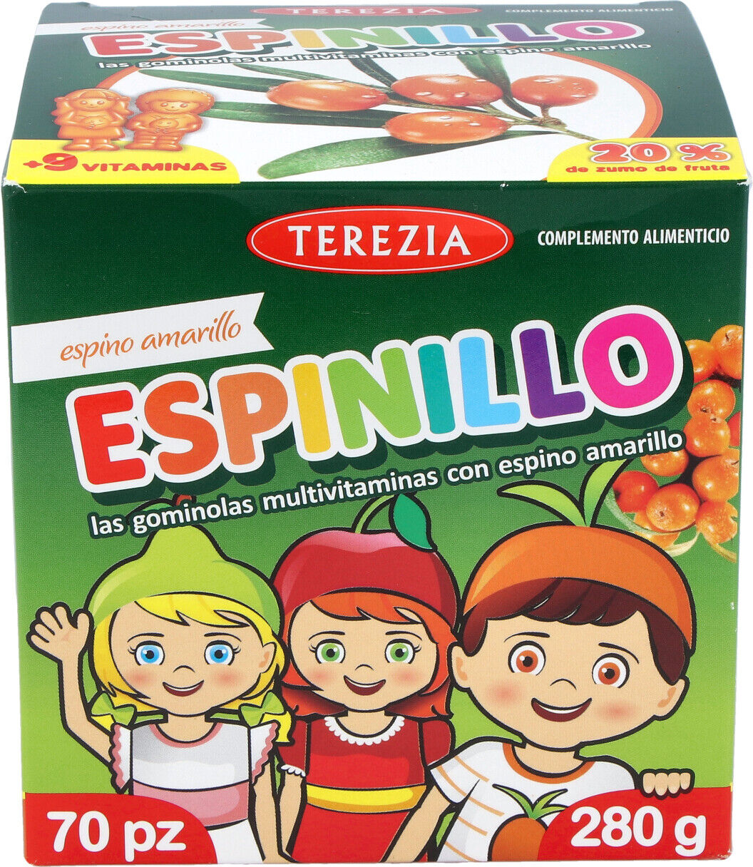 Terezia espinillo multivitaminas 60gominolas
