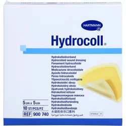 Hydrocoll Wundverband 5x5 cm 10 ST