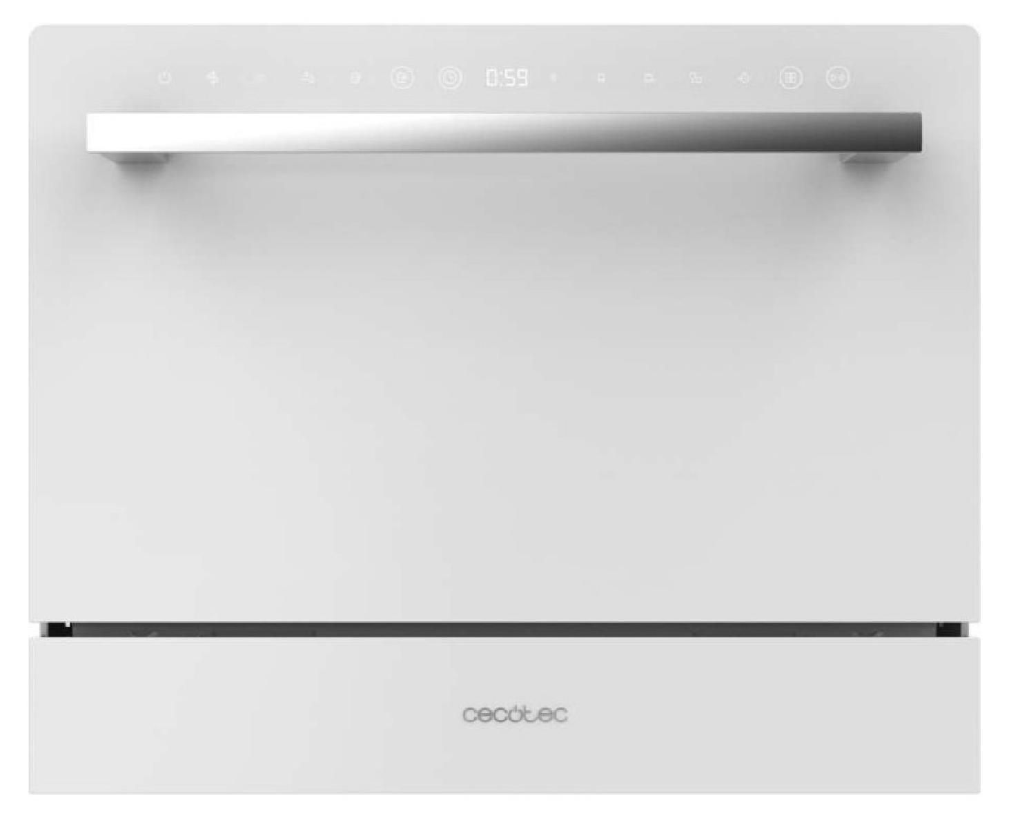 Cecotec Bolero Aguazero 2400 White Glass, Arbeitsplatte, Kompakt, Weiß, Weiß, Weiß, Berührung